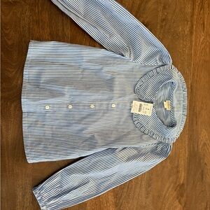 Blue Striped Men's Shirt